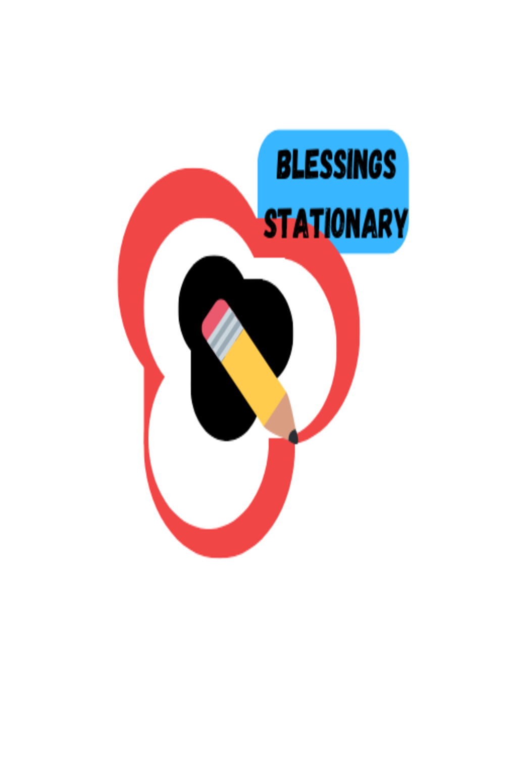 BLESSING-STATIONARY LOGOS pinterest preview image.