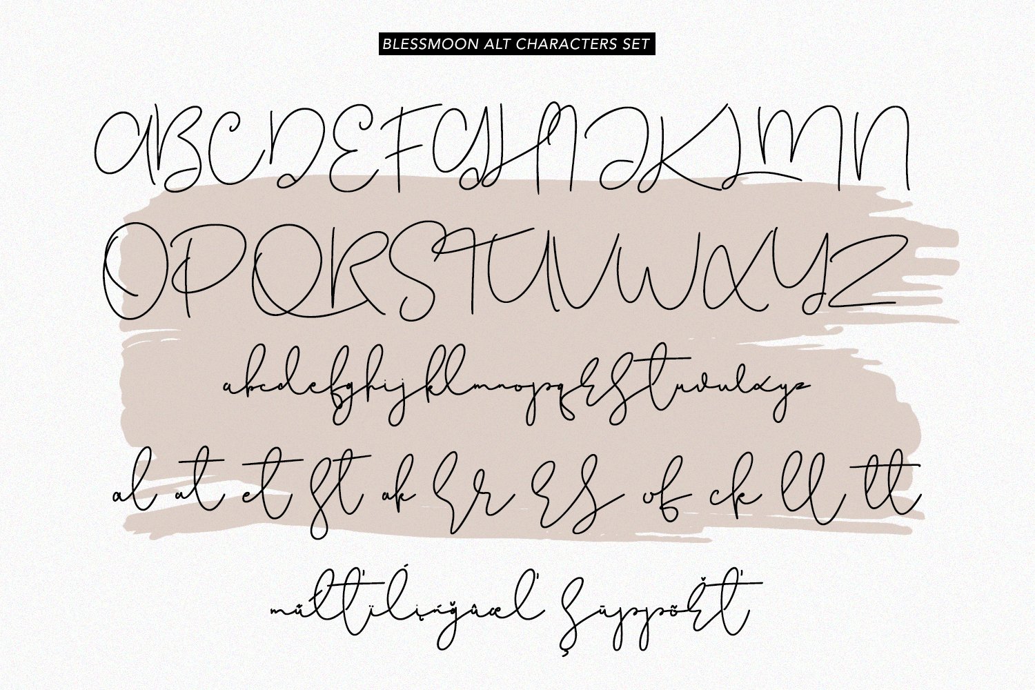 blessmoon font 5 50