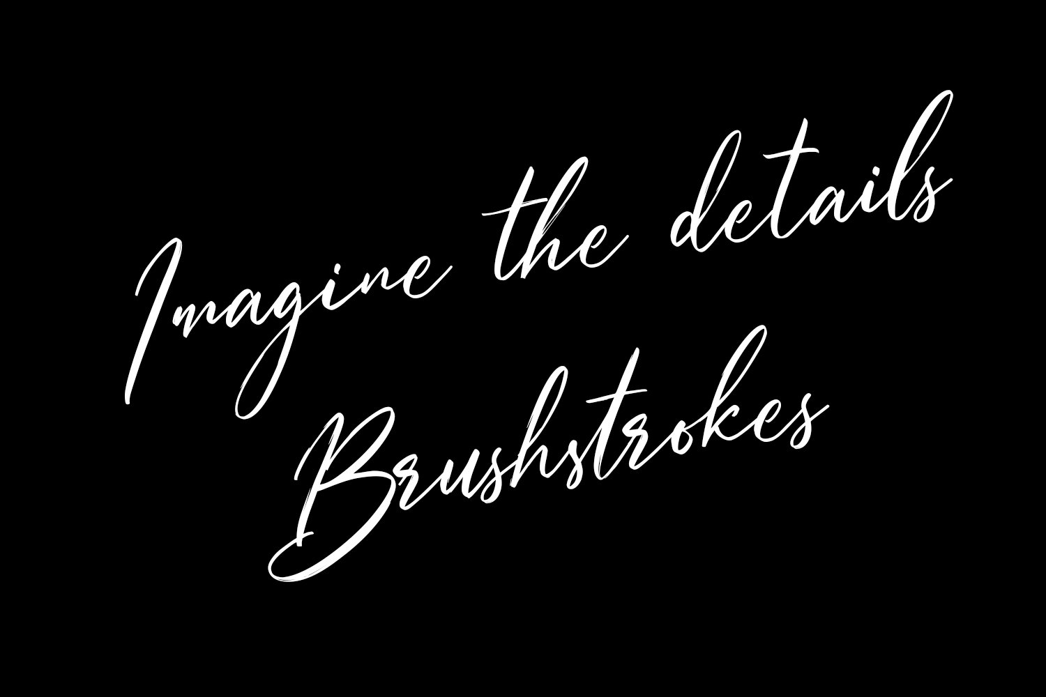 Blisslovys Signature Brush Font preview image.