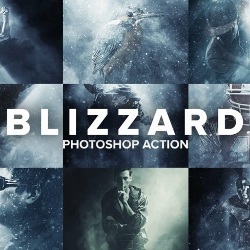 Blizzard Photoshop Actioncover image.
