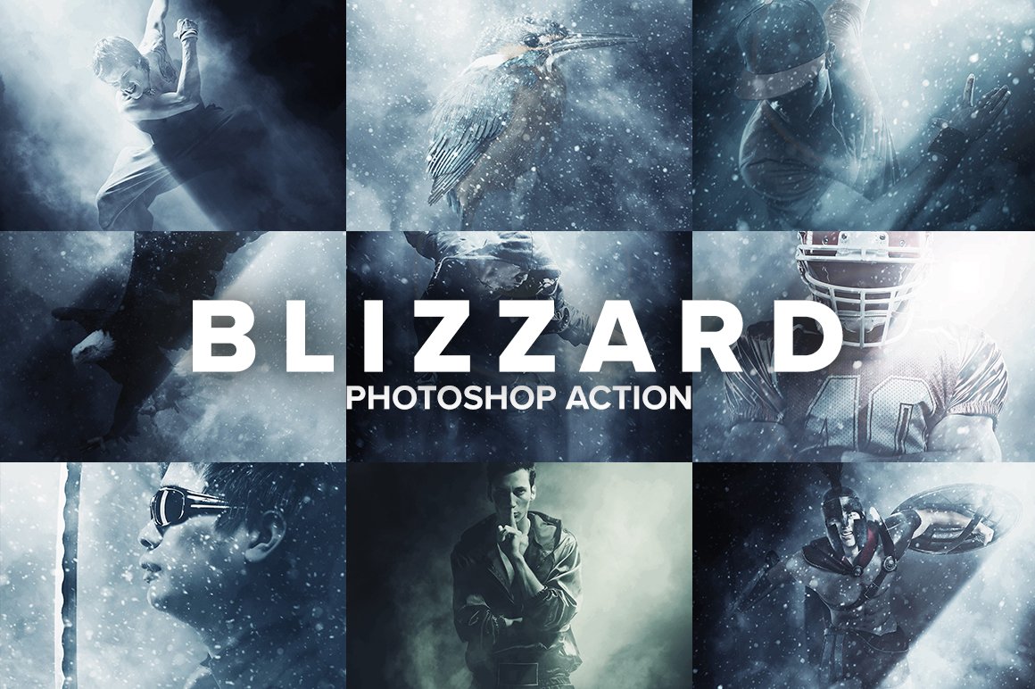 Blizzard Photoshop Actioncover image.