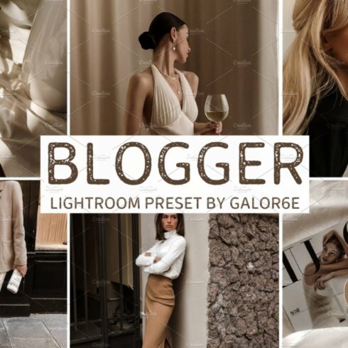 Lightroom Preset BLOGGER by GALOR6Ecover image.