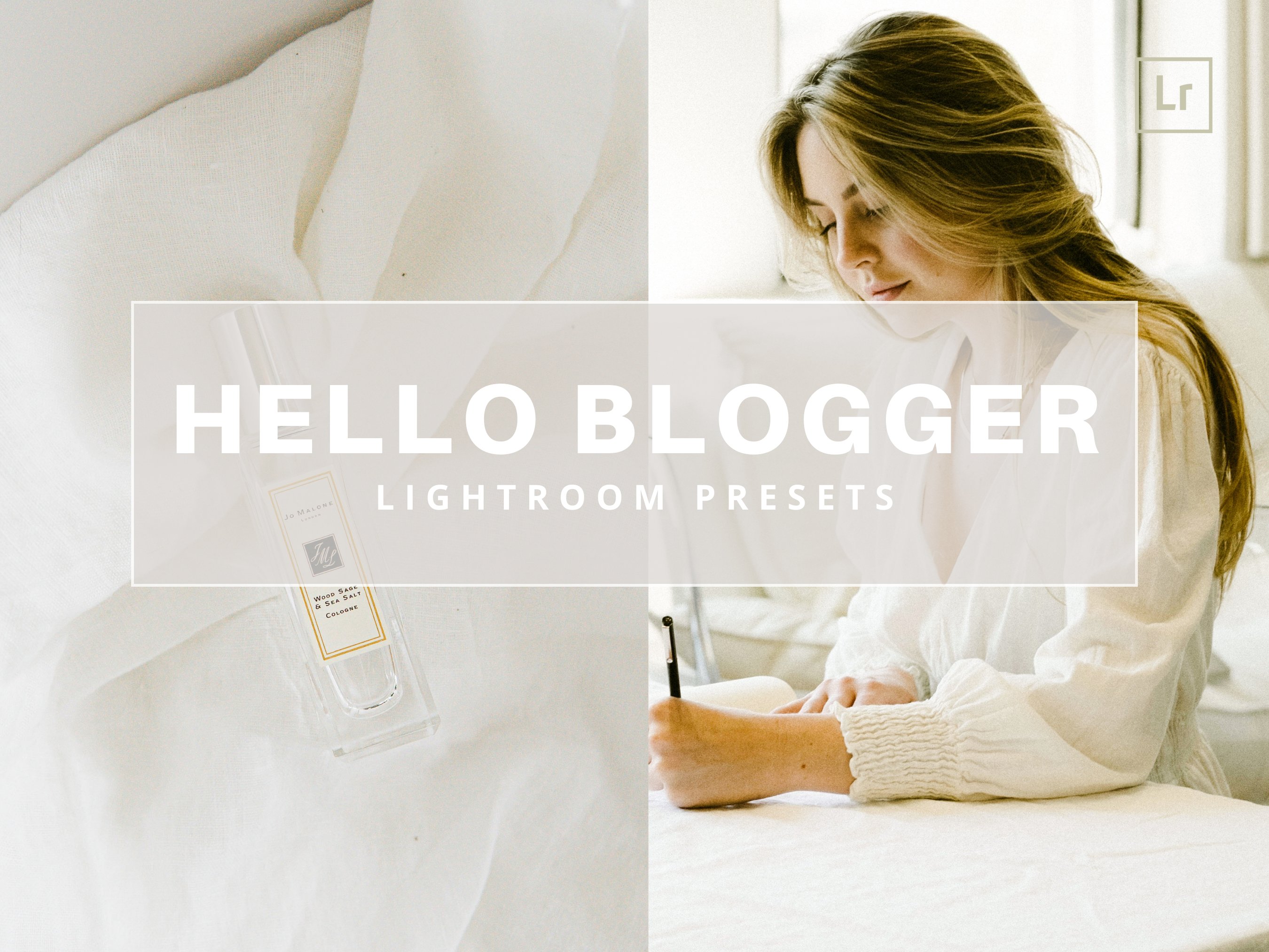 Blogger Lightroom Presets Bundlecover image.