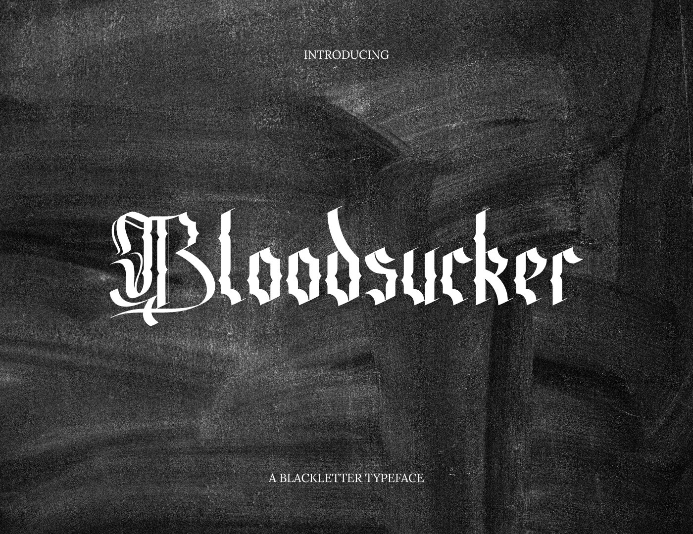 Bloodsucker Modern Blackletter cover image.