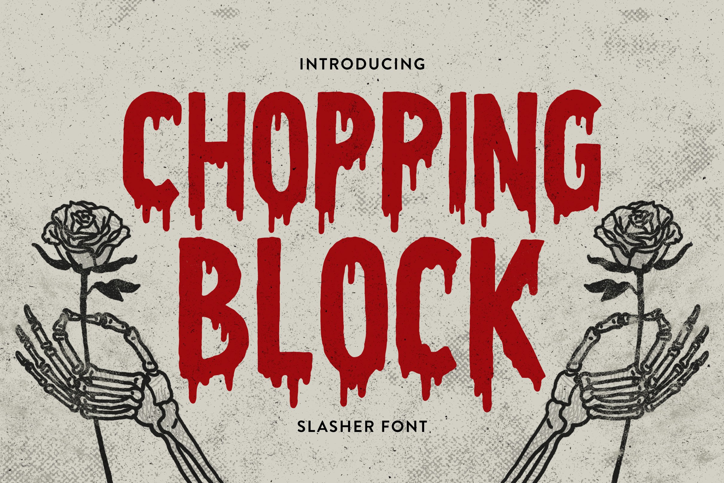 Chopping Block Font cover image.