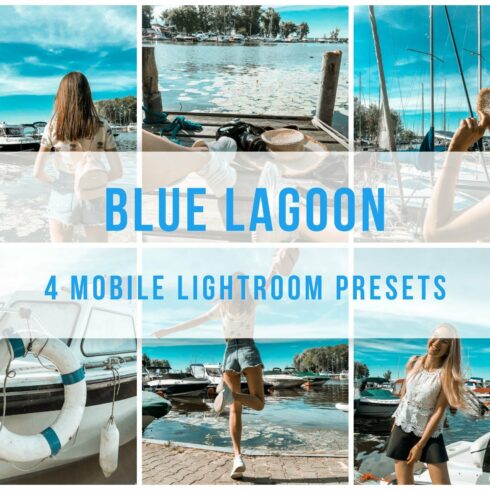 Lightroom Mobile Preset Blue lagooncover image.