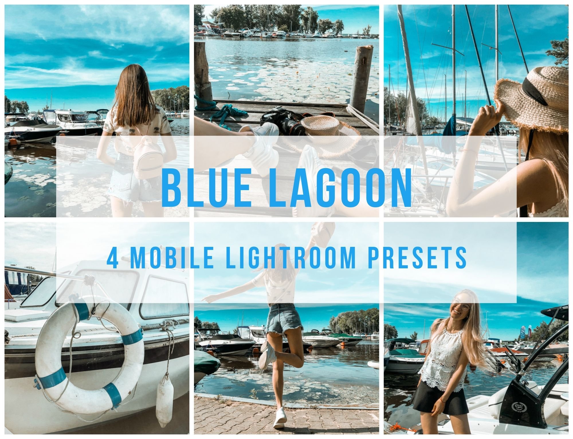 Lightroom Mobile Preset Blue lagooncover image.