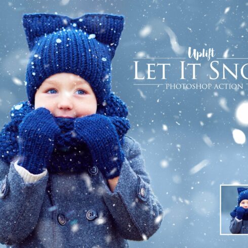 Let It Snow! Photoshop Actioncover image.