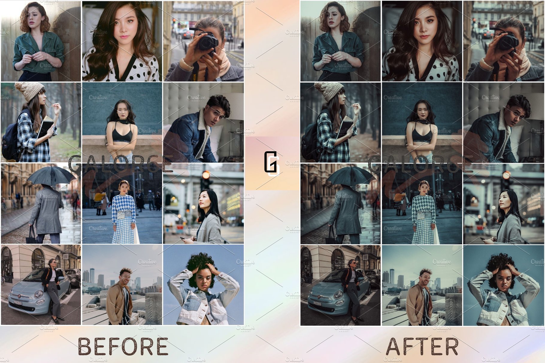 Lightroom Preset BLUE by GALOR6Epreview image.