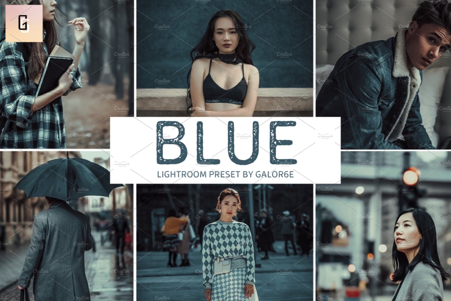 Lightroom Preset BLUE by GALOR6Ecover image.