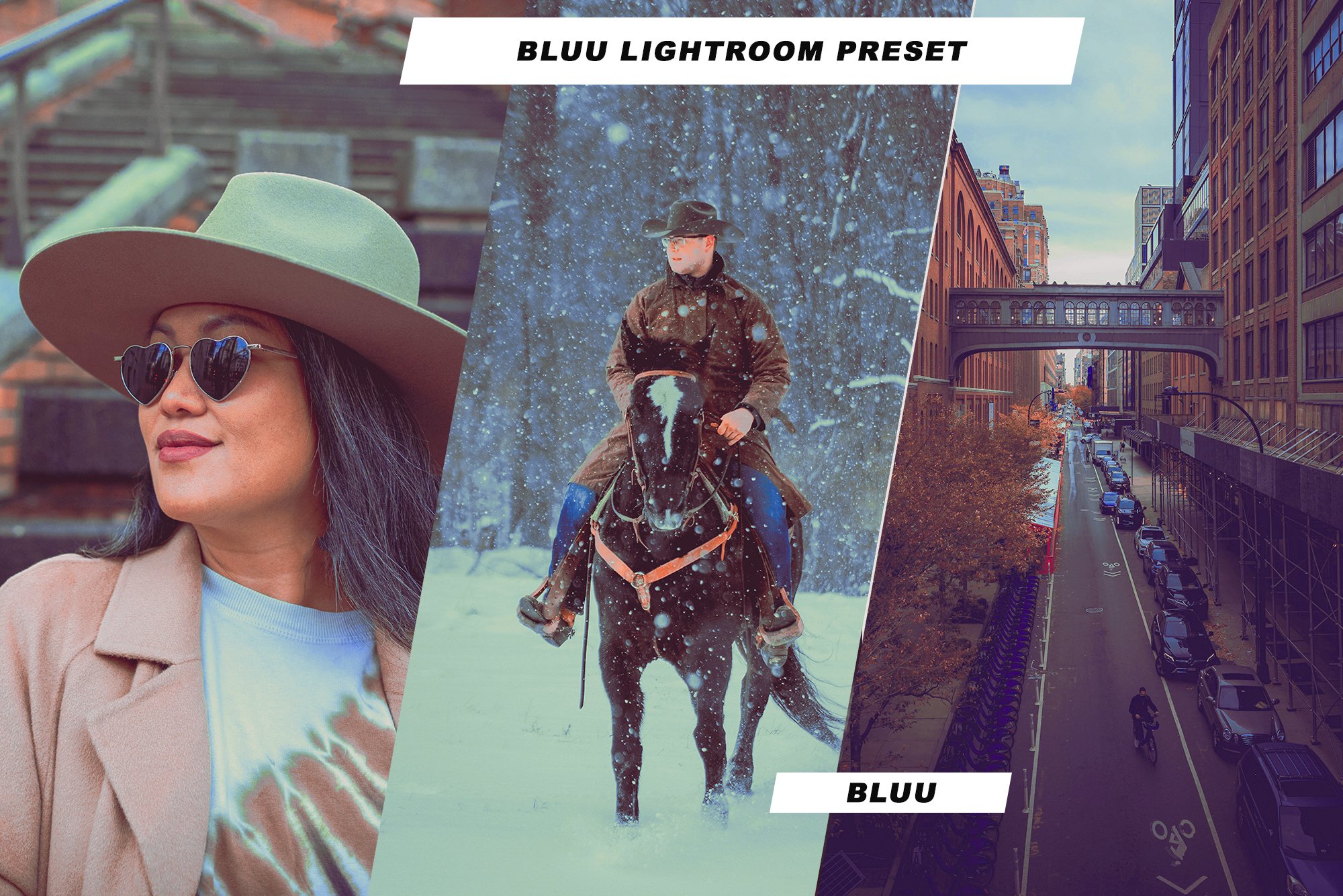 Bluu Lightroom Presetcover image.