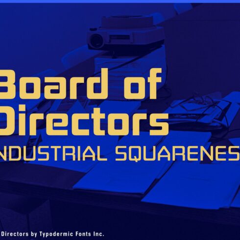 Board of Directors cover image.