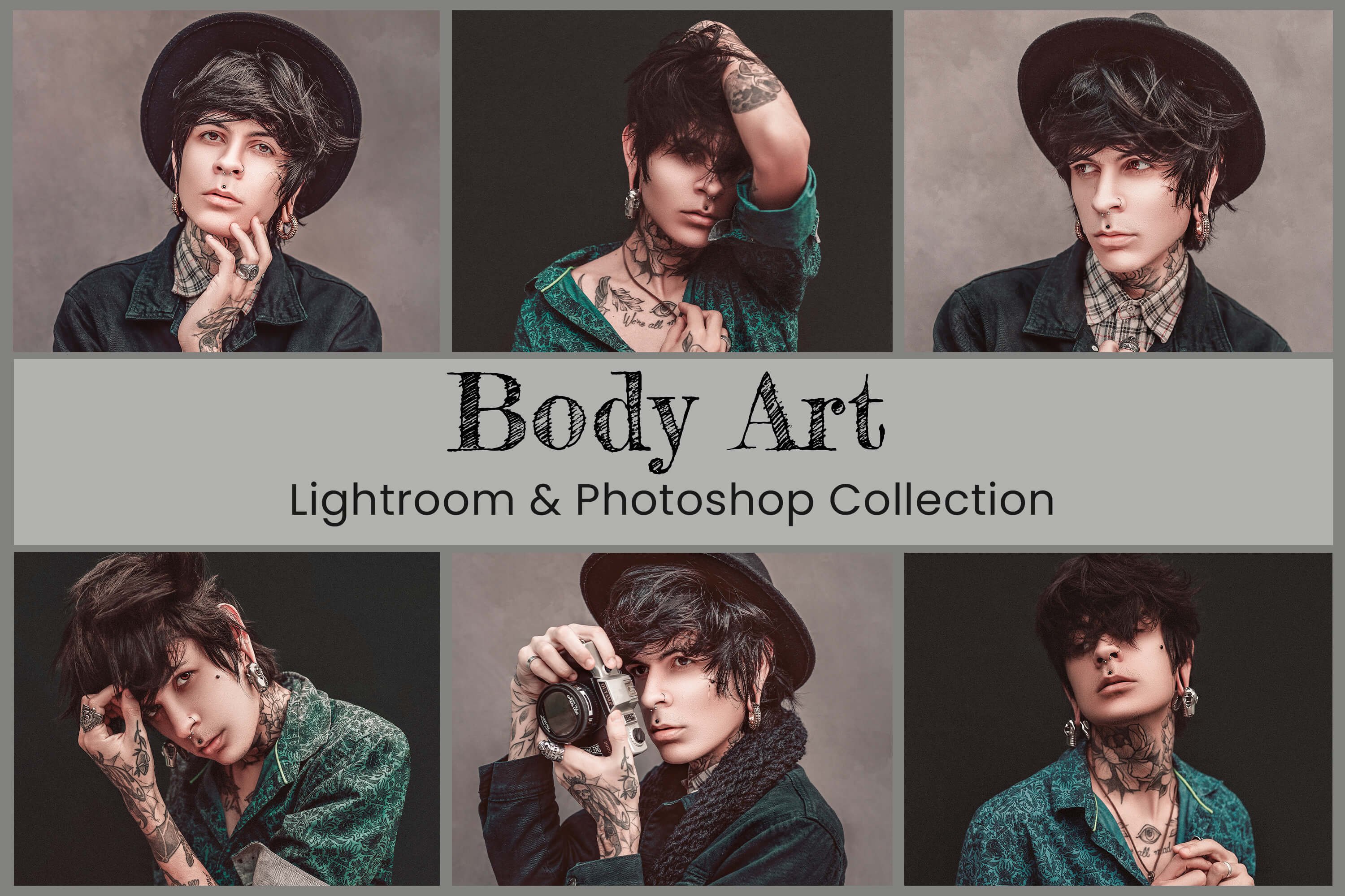 Body Art Lightroom Ps LUT Presetscover image.