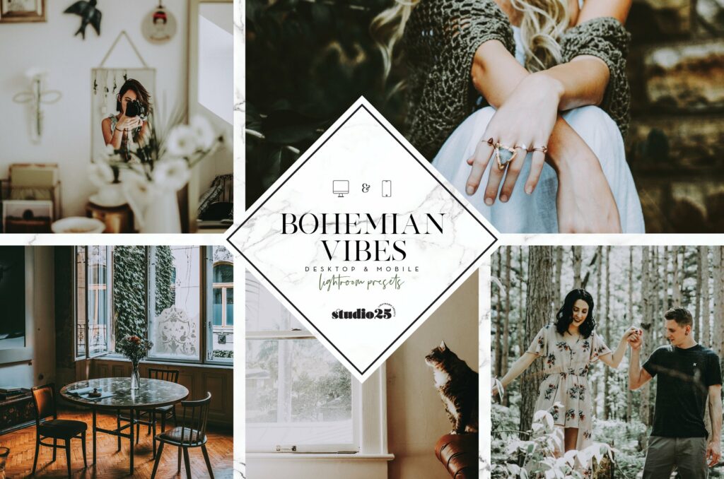 Bohemian lightroom preset – MasterBundles