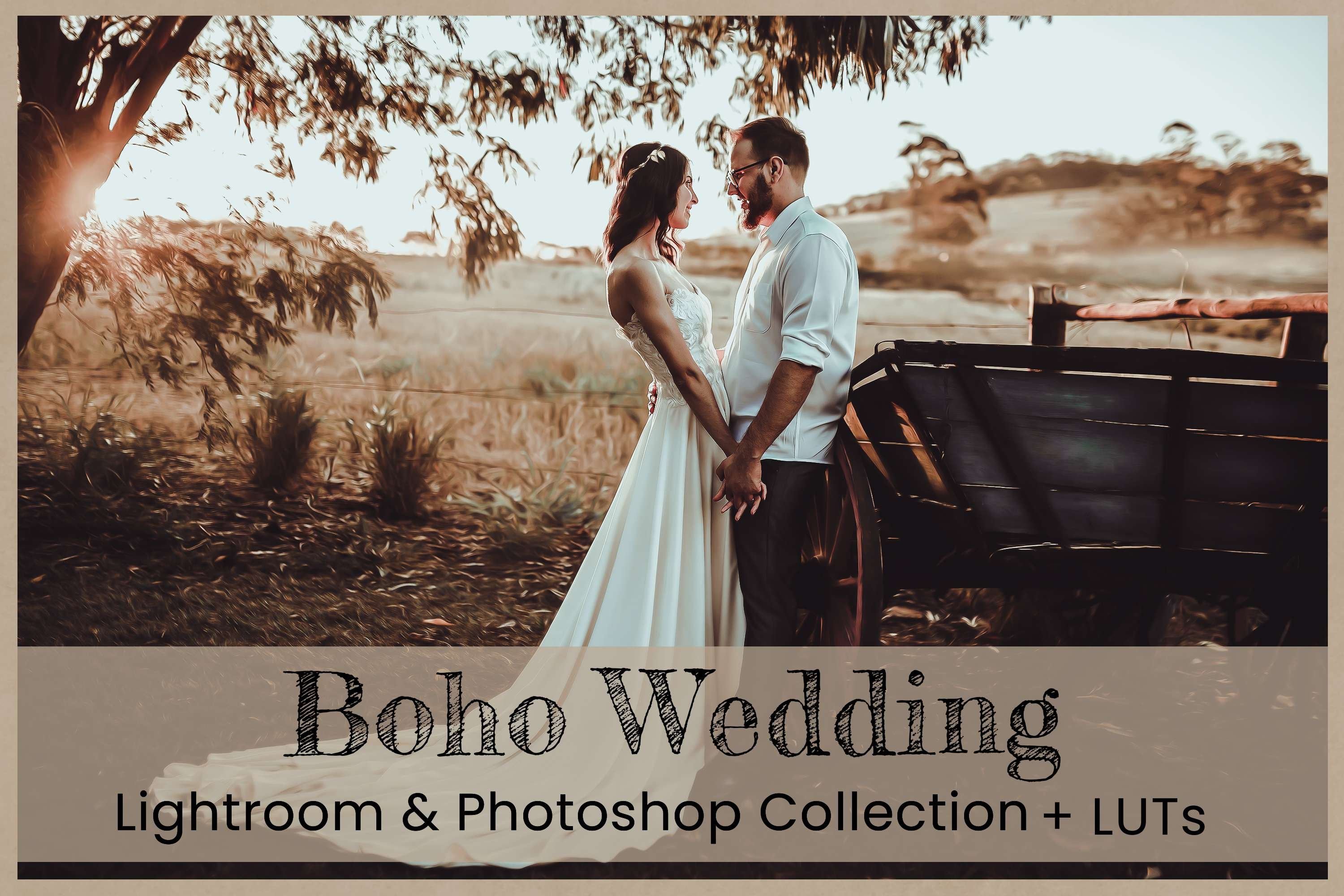 Boho Wedding Photoshop Actionscover image.