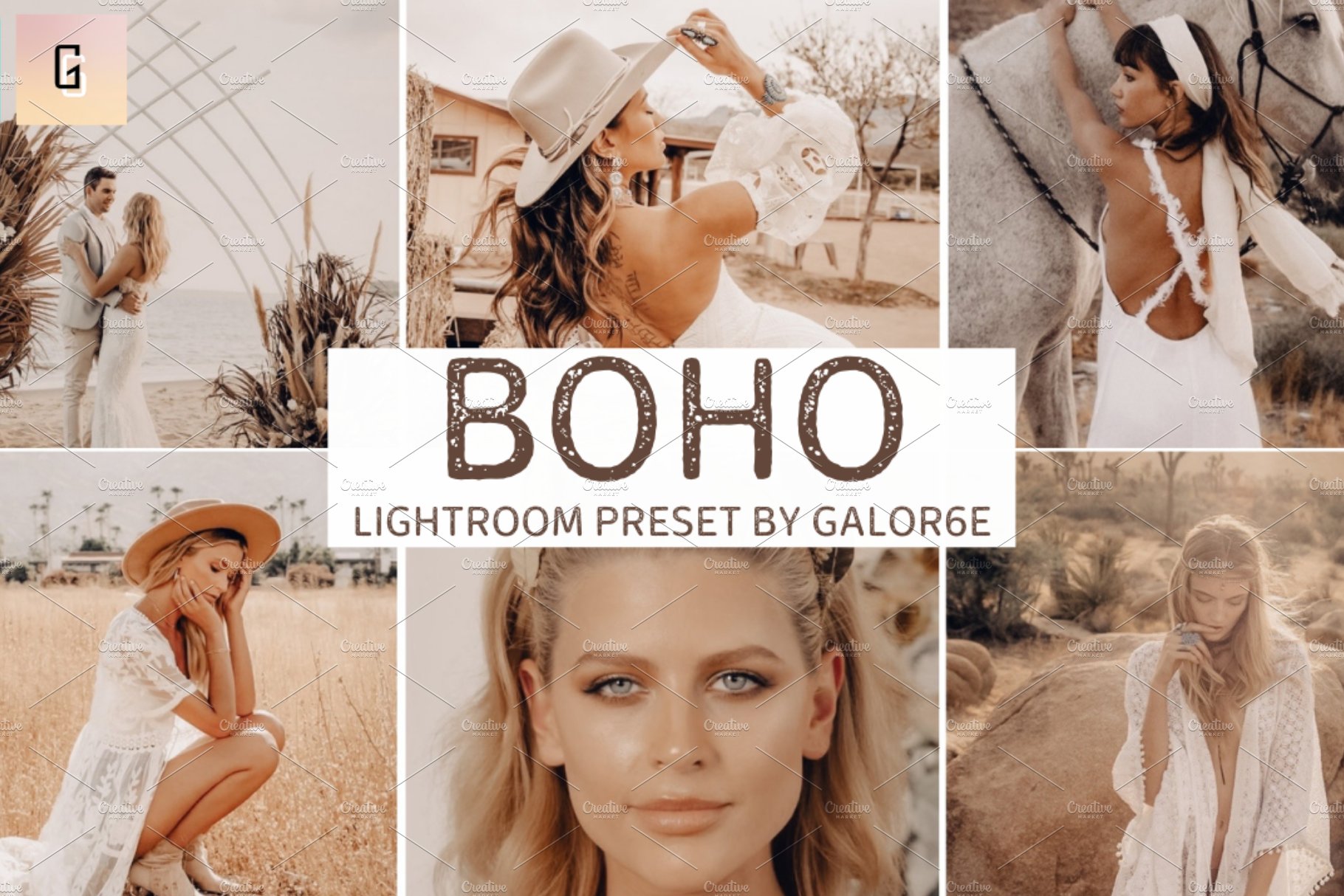 Lightroom Preset BOHO by GALOR6Ecover image.