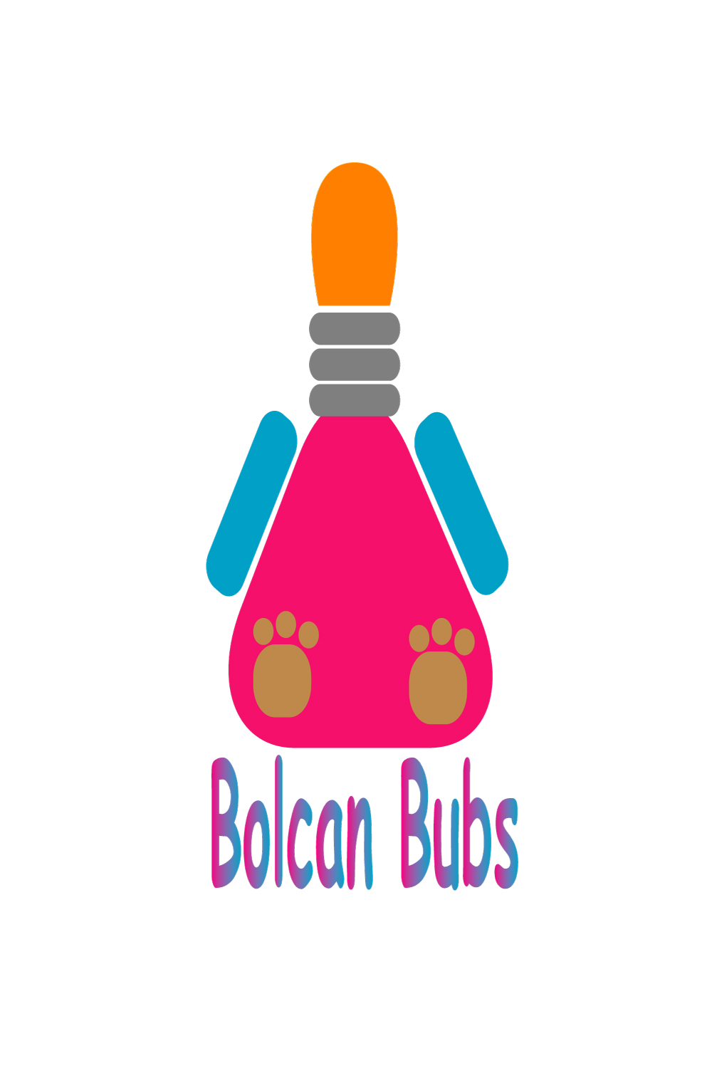 Bolcan Bulb - TShirt Print Design pinterest preview image.