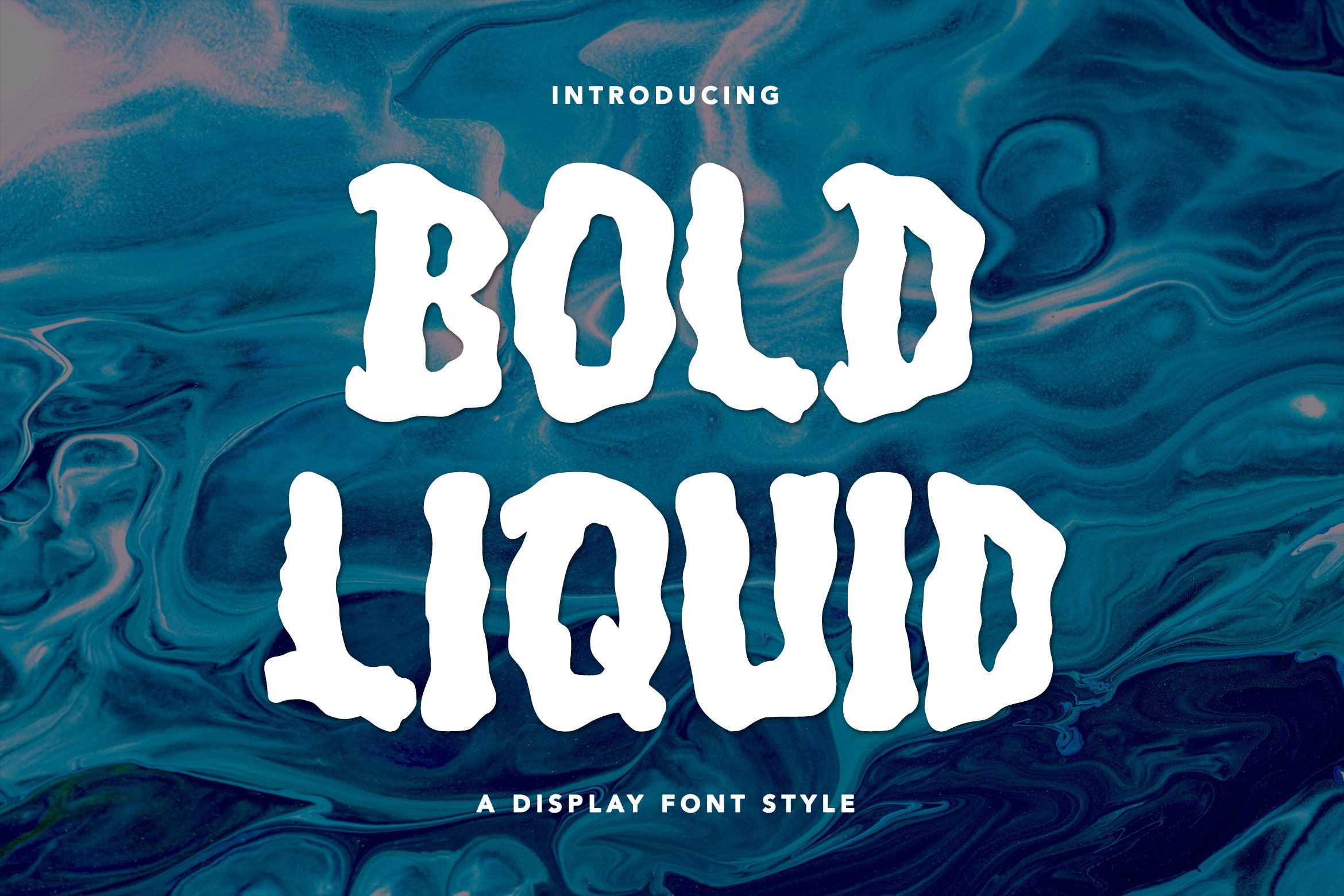 BoldLiquid - Display Font cover image.