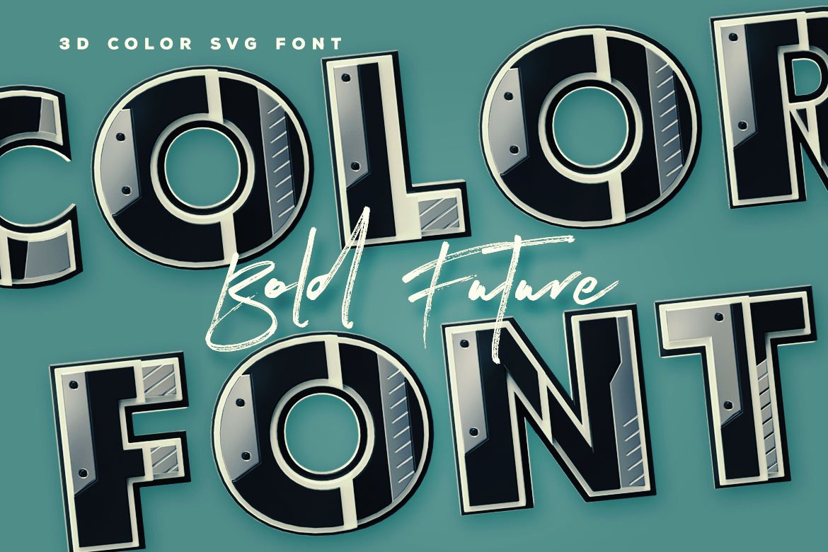 Bold Future - Color Font cover image.