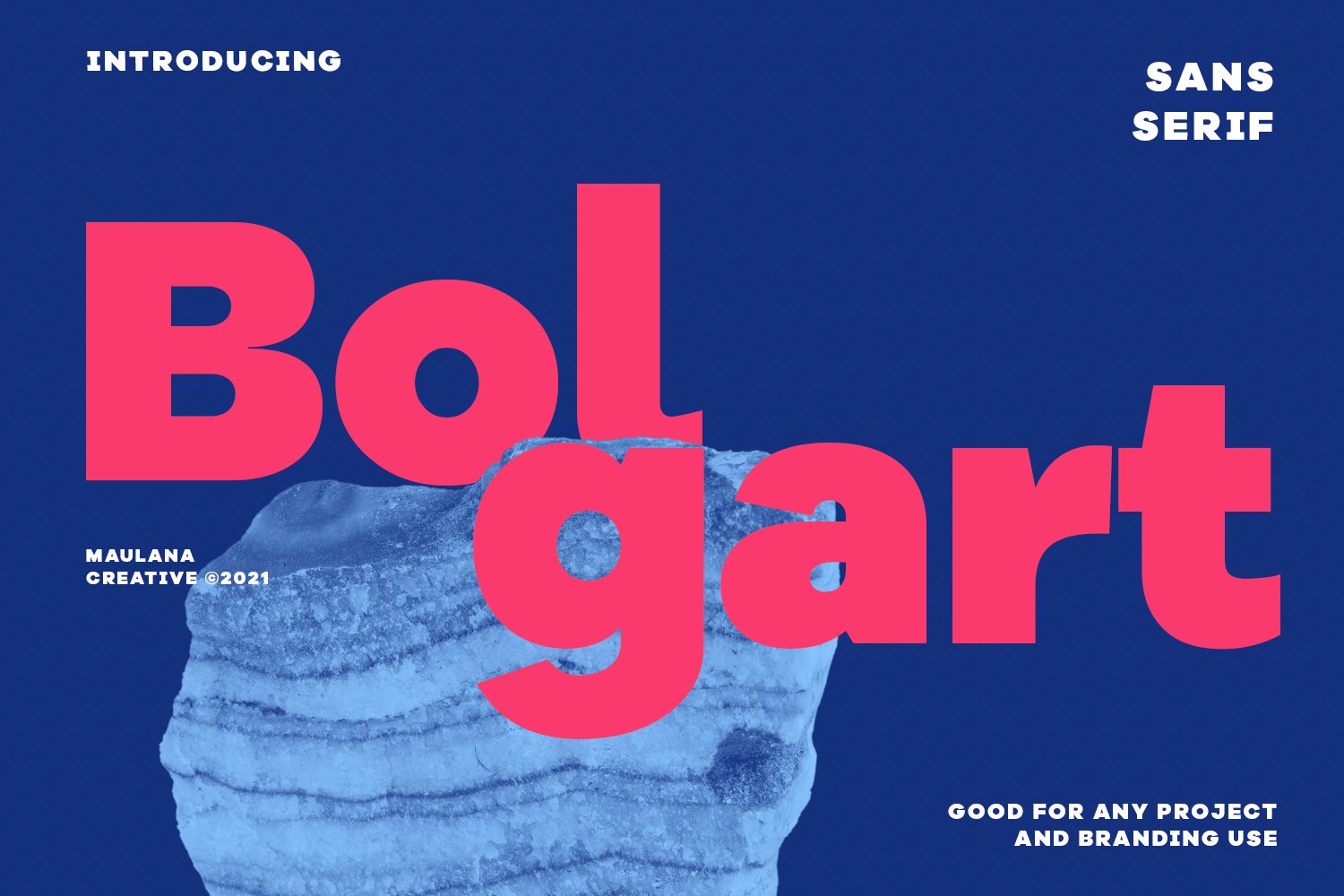 Bolgart Sans Serif Display Font cover image.