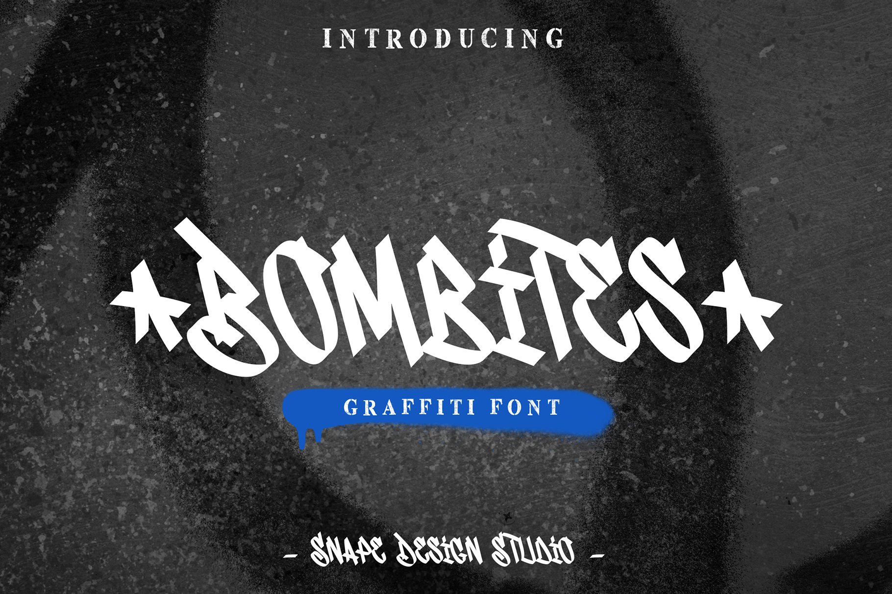 Bombites - Graffiti Font cover image.