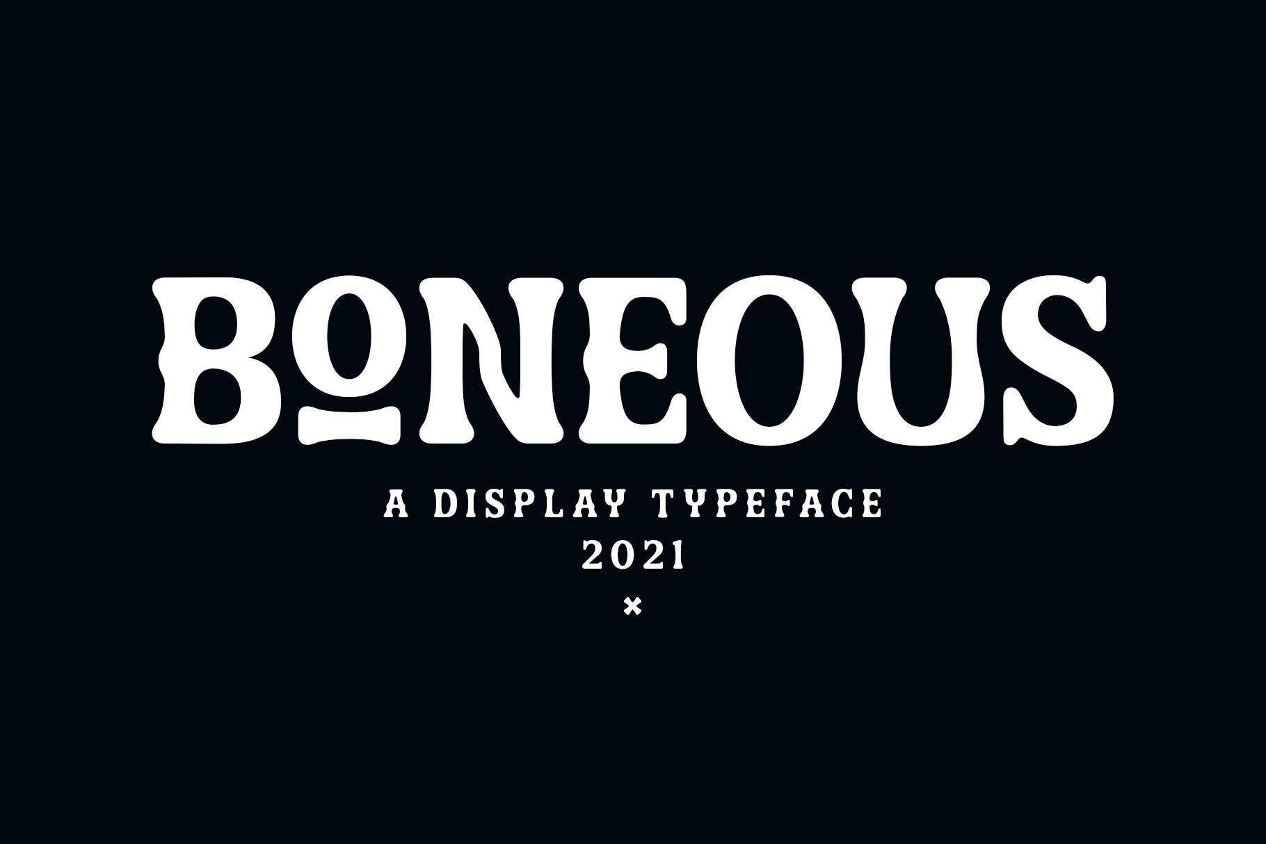 Boneous Font cover image.