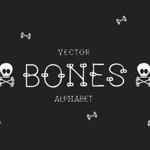 Vector Alphabet. Bones cover image.