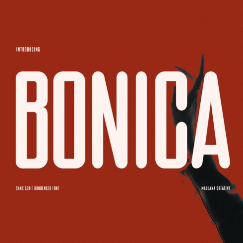 Bonica Sans Serif Soft Condensed Fon cover image.