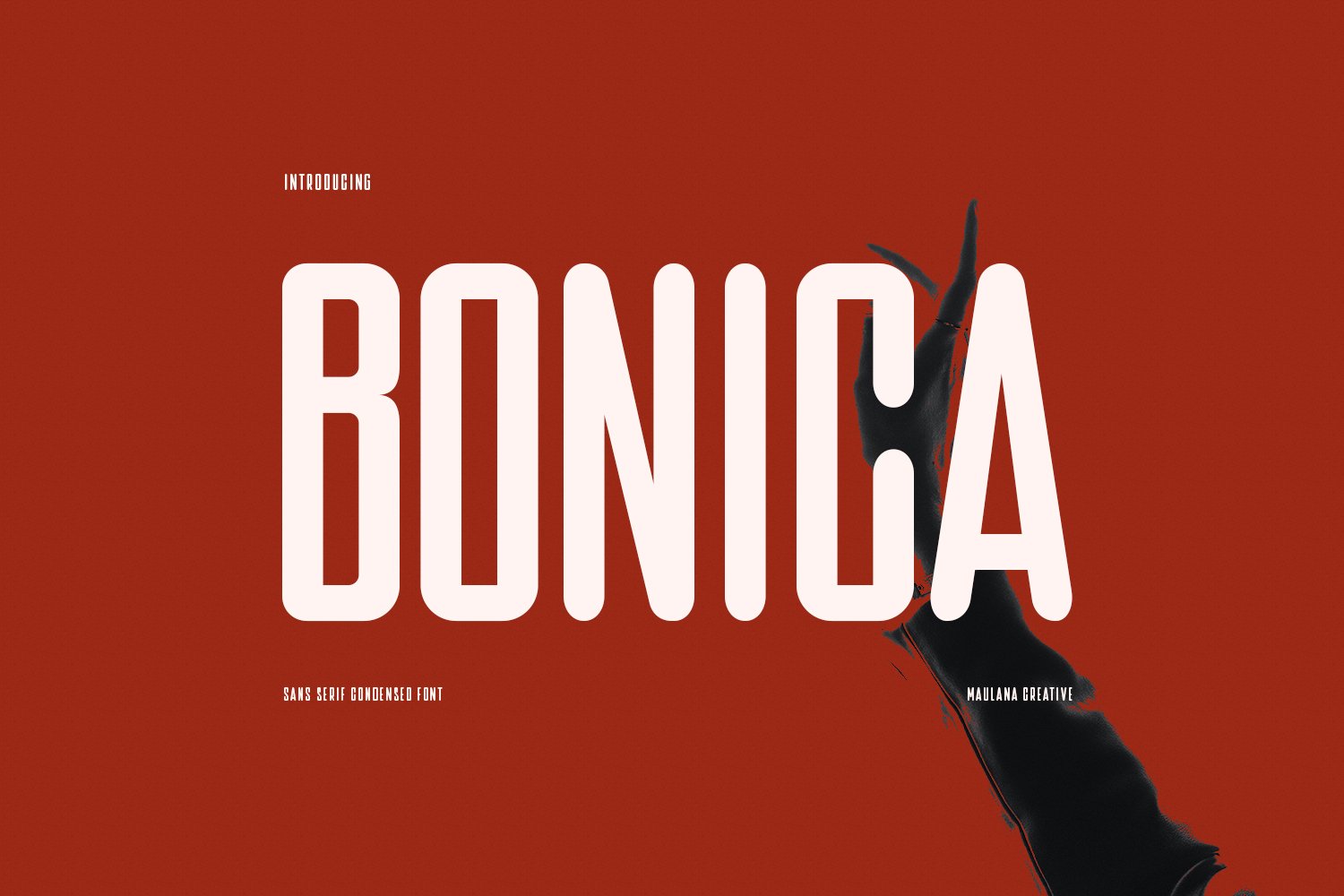 Bonica Sans Serif Soft Condensed Fon cover image.