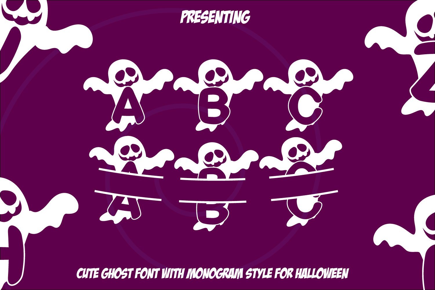 Boo Ghost - Halloween Fun Font cover image.