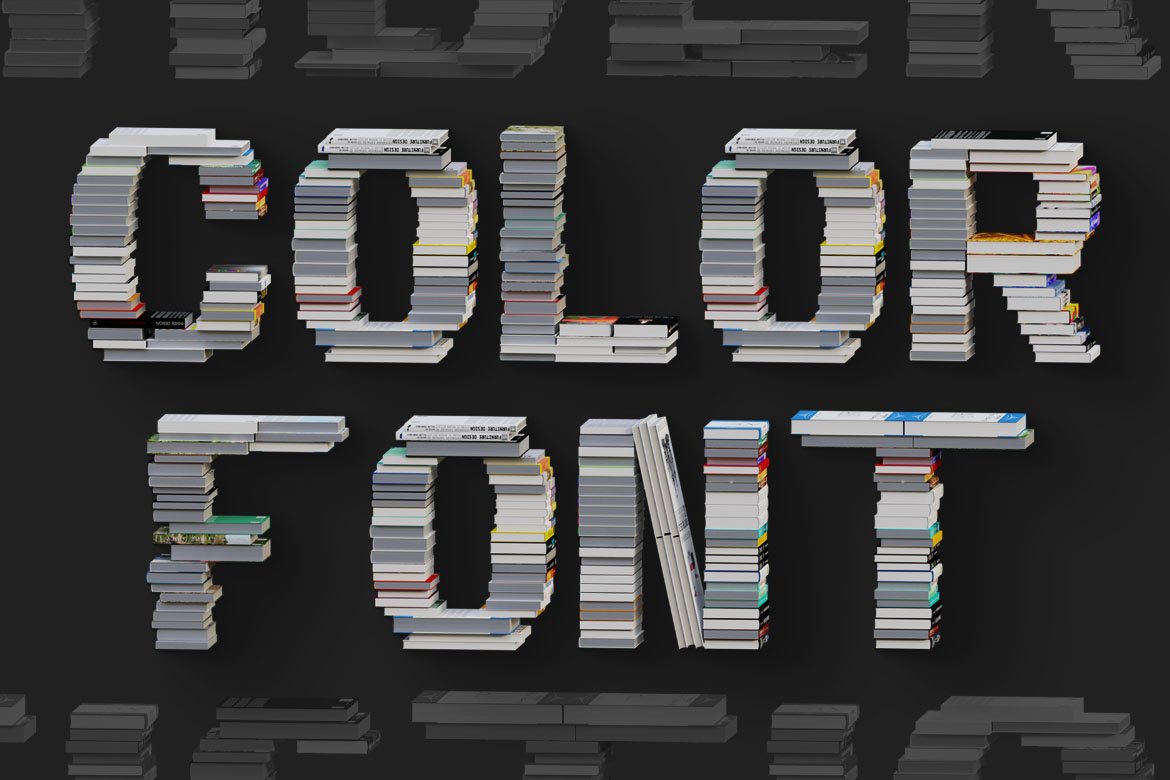 Books - Color Font cover image.