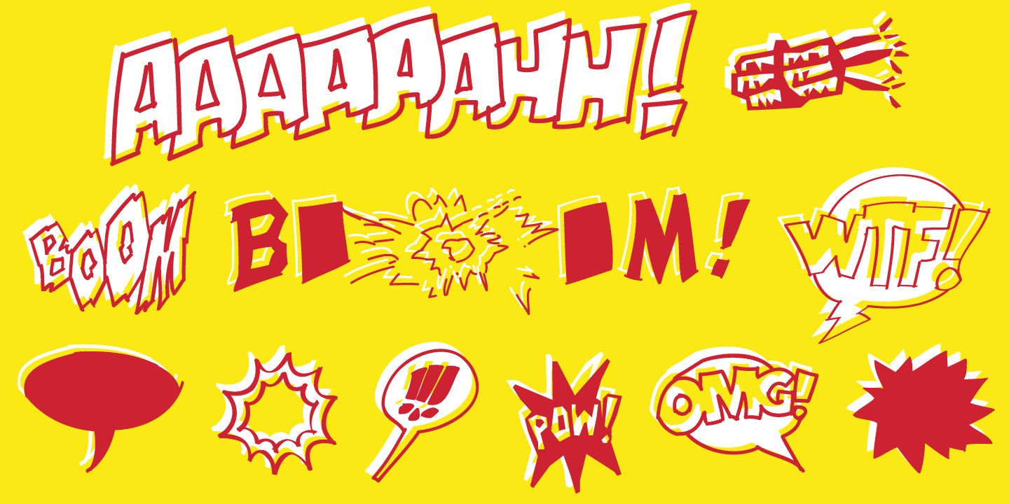 FONT | Boom pang Pow cover image.