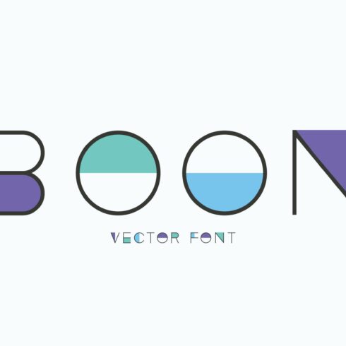 Vector Font. Boon cover image.