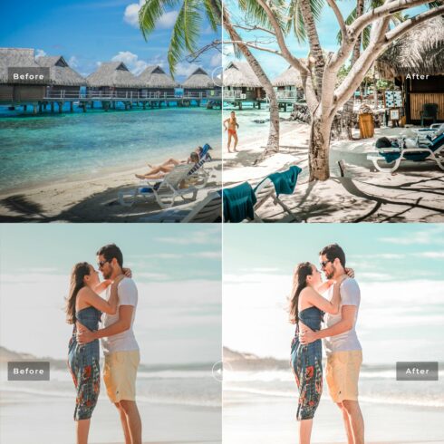 Bora Bora Lightroom Presets Packcover image.