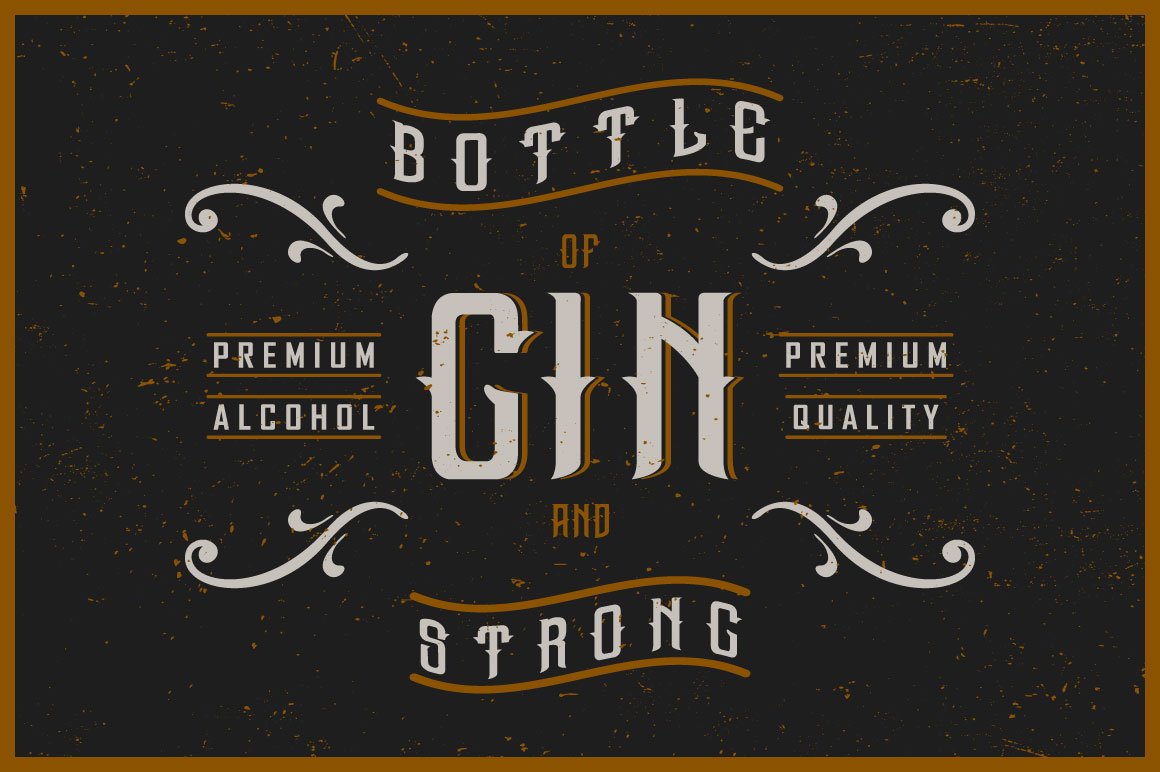 bottle of gin preview 490