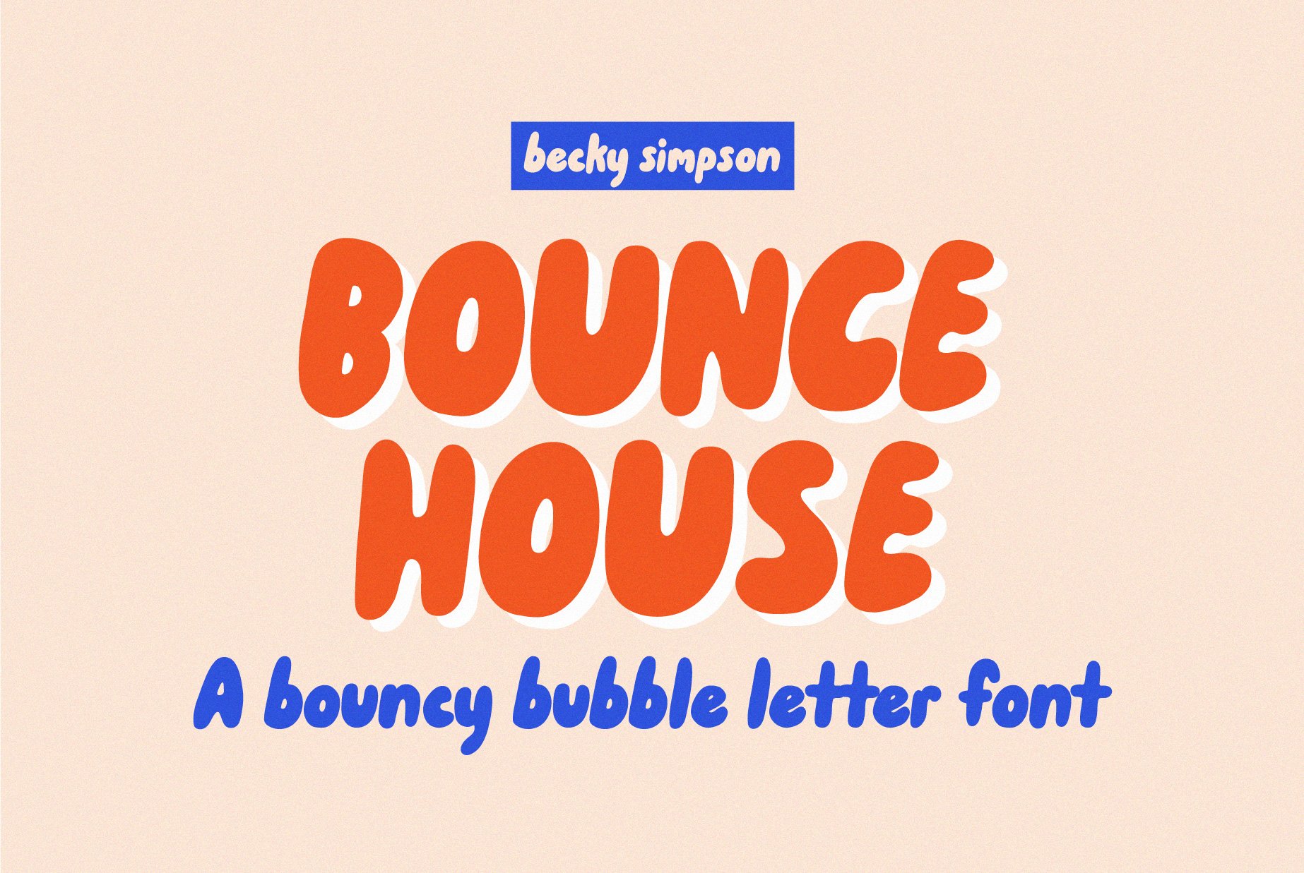 Playful Hand Lettered Font Bundle preview image.