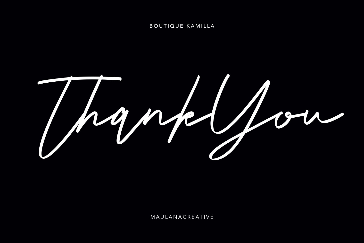 boutique kamilla signature typeface 13 271