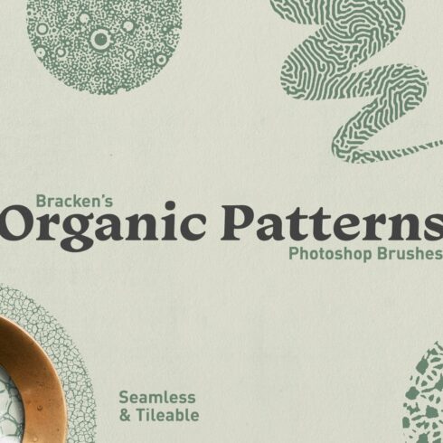 Organic Patterns - Photoshop Brushescover image.