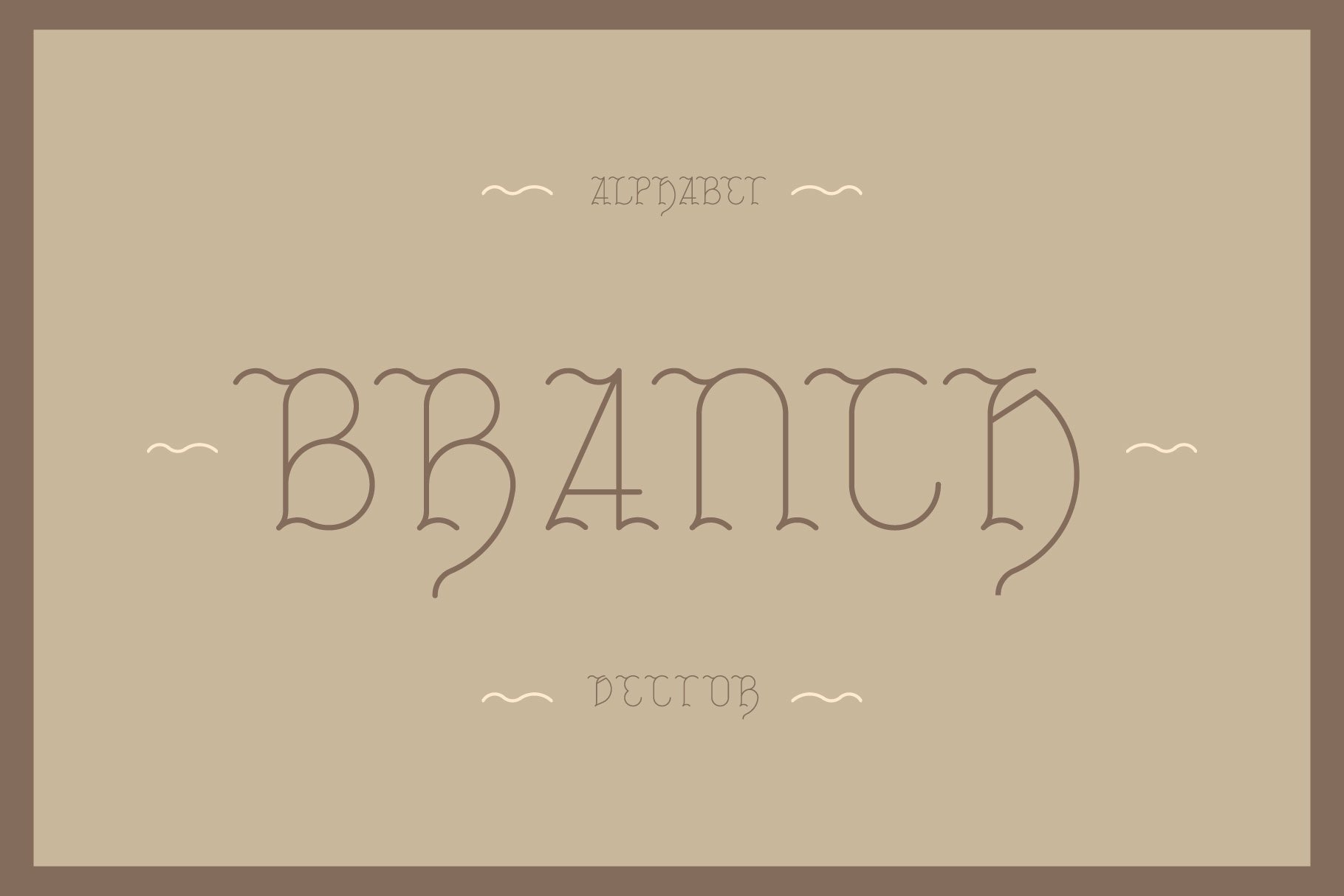 Vector Alphabet. Branch cover image.