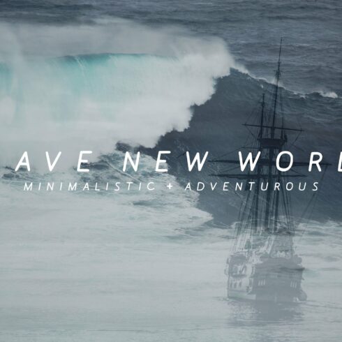 Brave New World | Font cover image.