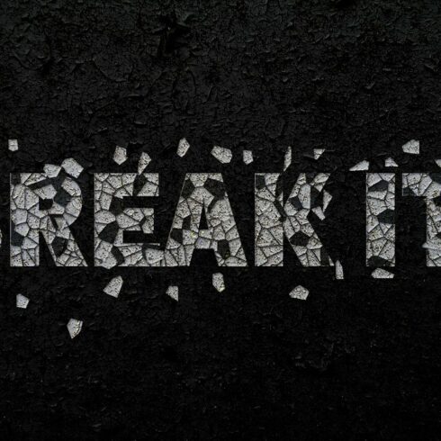 Break It! Photoshop Scriptcover image.