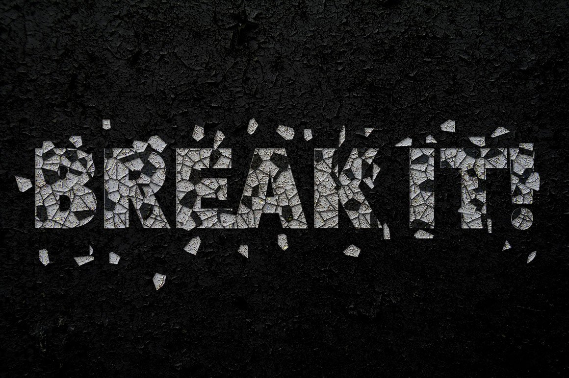 Break It! Photoshop Scriptcover image.