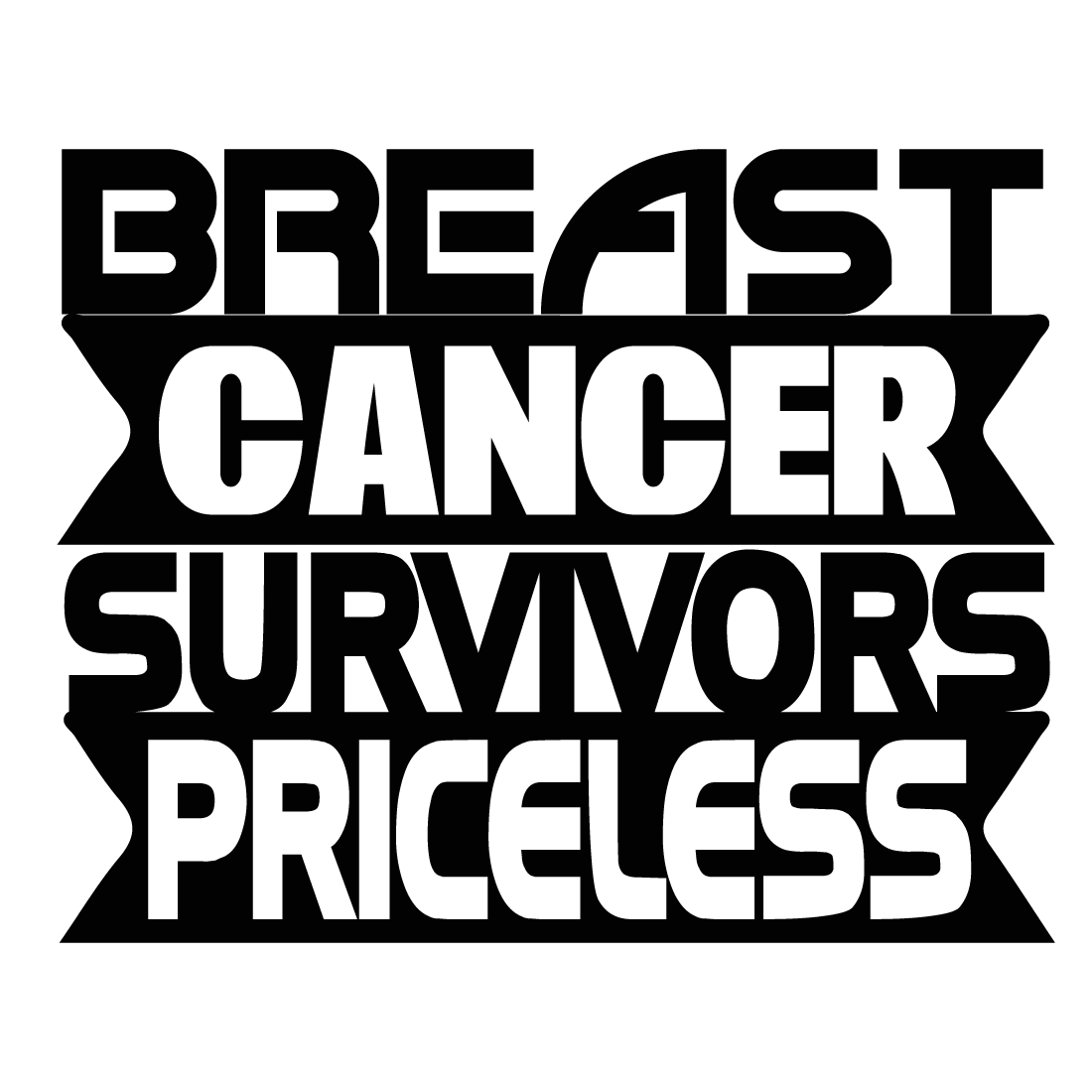 Breast Cancer Survivors Priceless preview image.