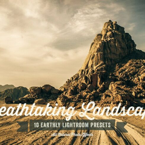 Landscapes Lightroom Presets Vol 1cover image.