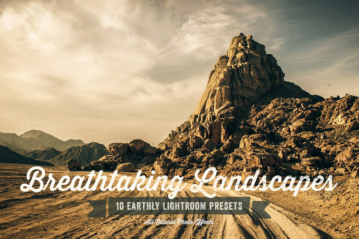 Landscapes Lightroom Presets Vol 1cover image.