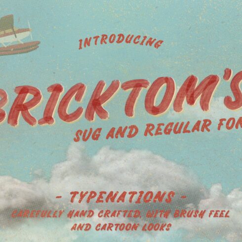 Bricktoms SVG & REGULAR cover image.