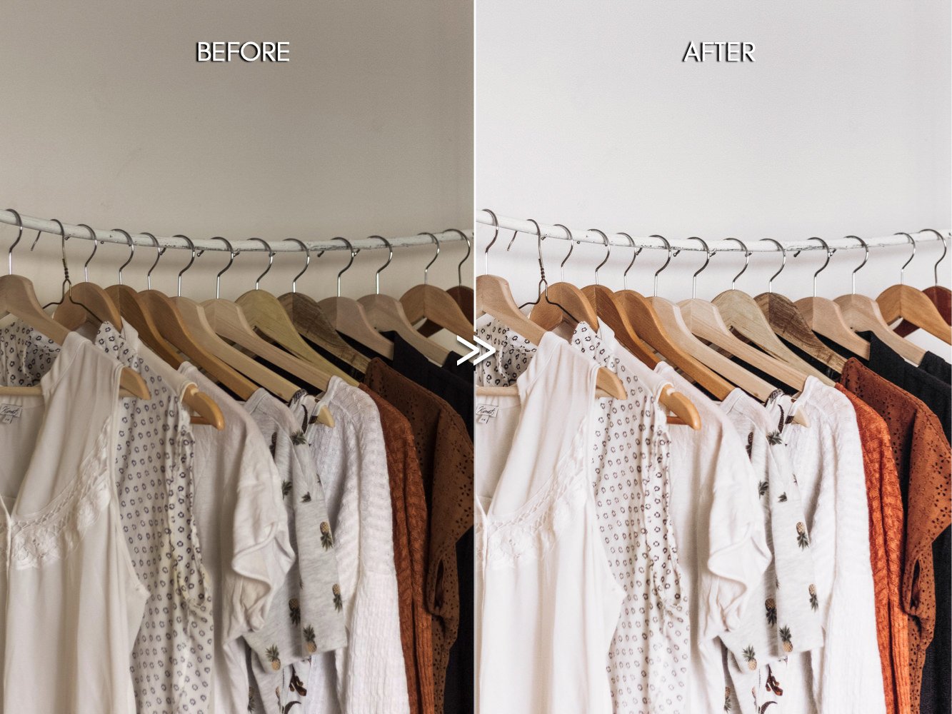 bright clean white indoor clothing boutique shop thrift poshamrk etsy lightroom presets mobile desktop filters 5 205