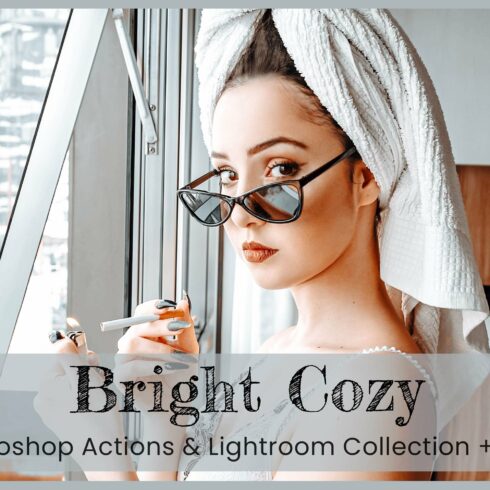 Bright Cozy Photoshop Actions Filtercover image.