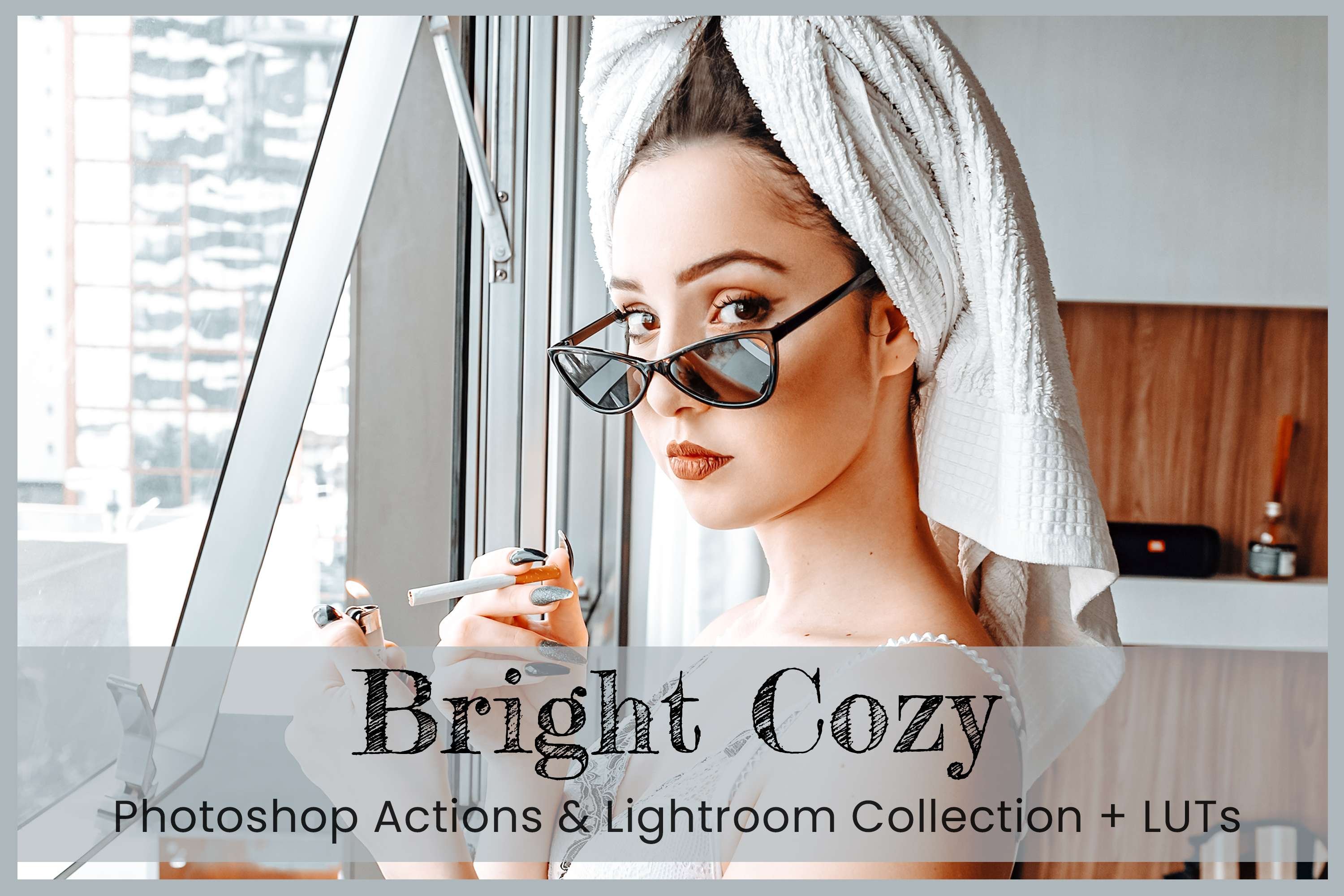 Bright Cozy Photoshop Actions Filtercover image.