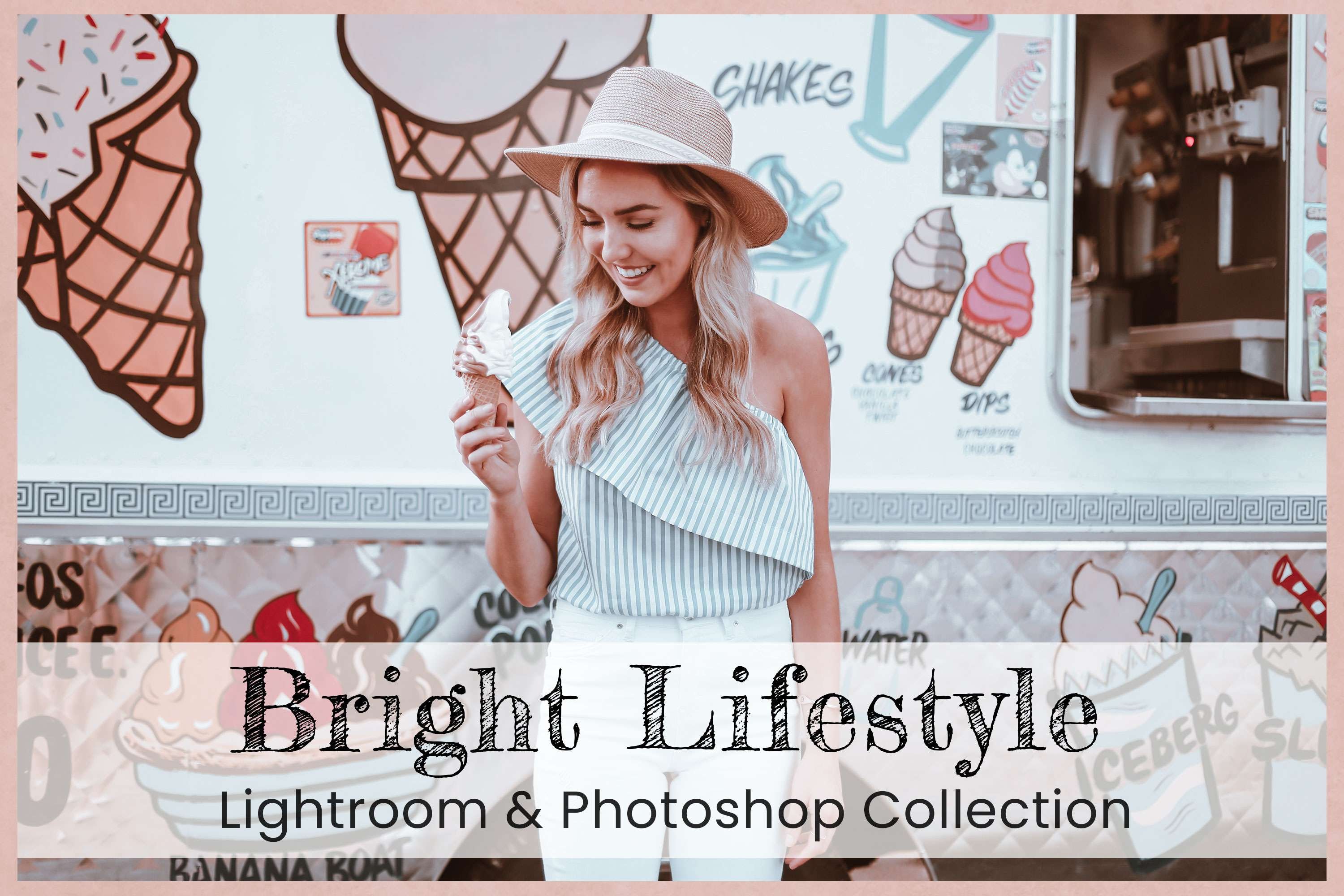 Bright Lifestyle Photoshop Actionscover image.